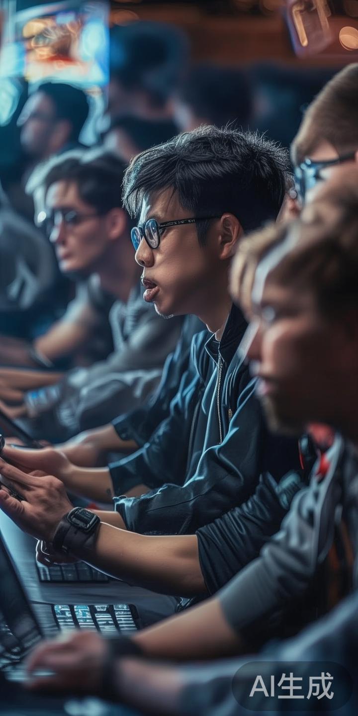 在任何电竞比赛中，心态的稳定性和团队配合是胜利的核